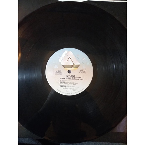 Outlaws-In The Eye Of The Storm- Vinyl LP Records - Excellence Condition - Picture 5 of 6